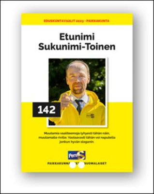 Kortti A6 kaksipuoleinen
