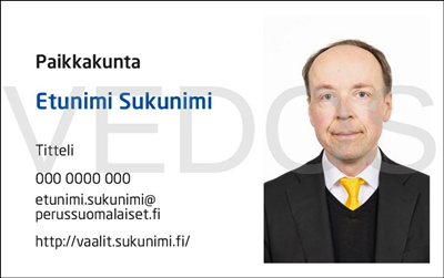 Vaalikäyntikortti